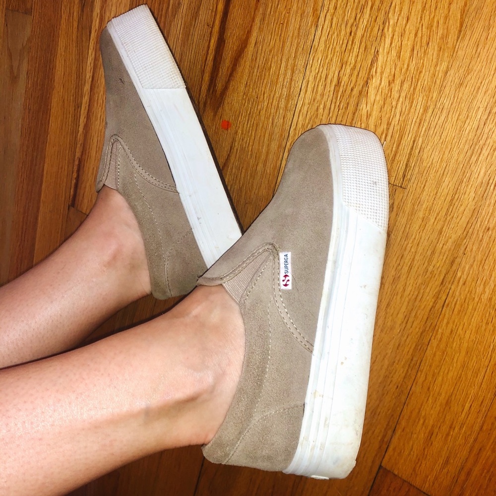 Superga Suede Slipons